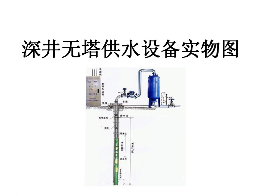 唐山丰南区井泵无塔式供水设备